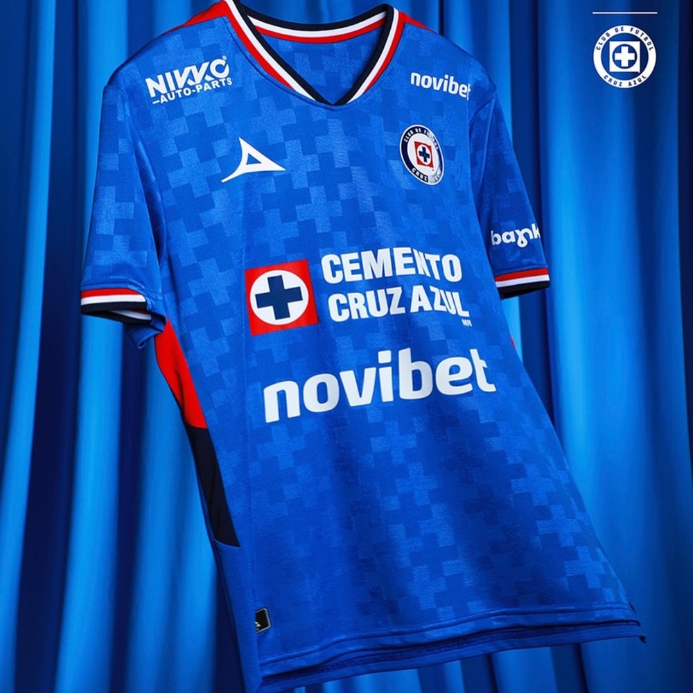 Cruz Azul Blue Soccer Jersey